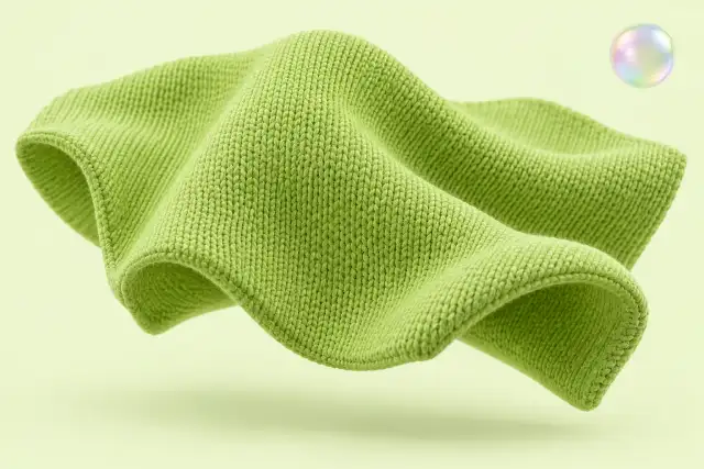 ภาพขยายของภาพจำลองผ้า Cotton Nano Plus ในธีม YOUR TEE สร้างด้วย AI
