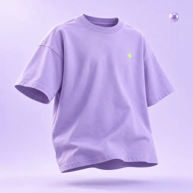 เสื้อยืด ภาพม็อกอัปตัวอย่างในโทนสี YOUR TEE